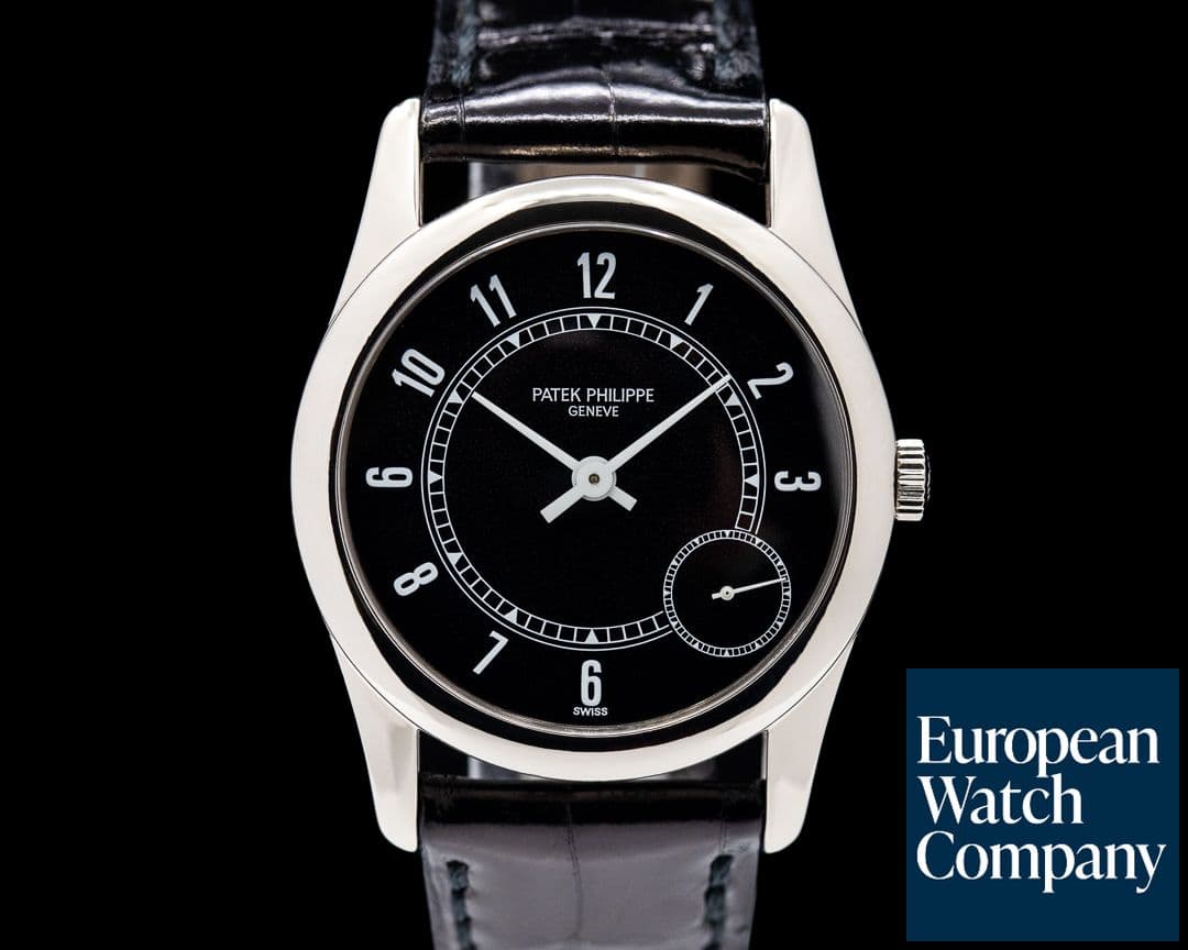 Image of Patek Philippe Calatrava Automatic 18K White Gold / Deployant 
