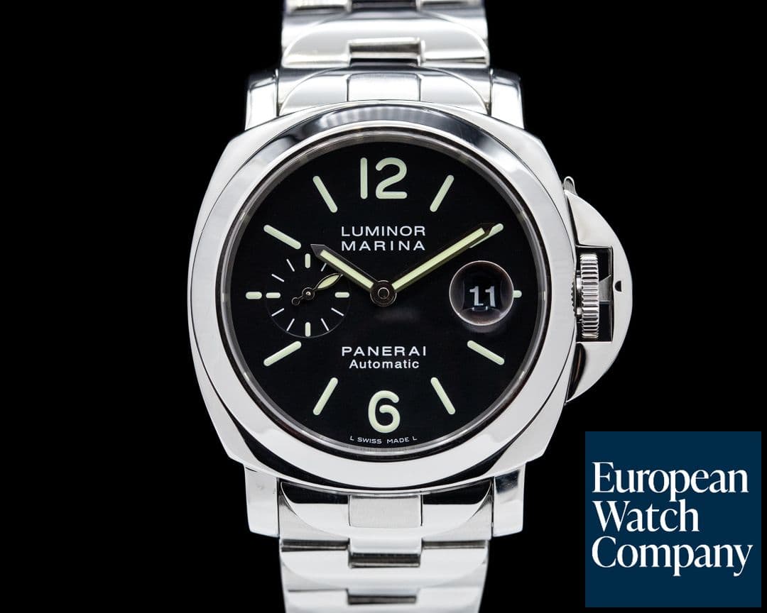 Image of Panerai Luminor Automatic SS Black Dial 44MM