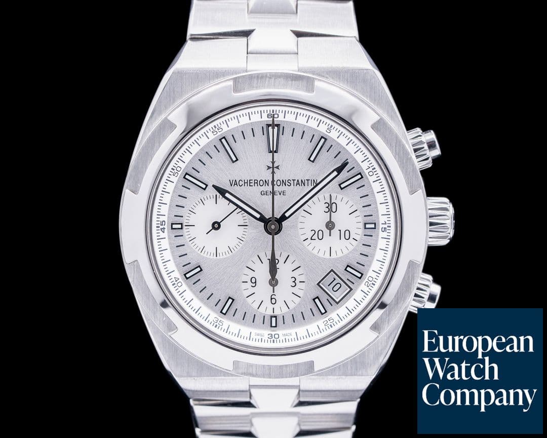Image of Vacheron Constantin Overseas Chronograph 5500V Silver Dial SS / Bracelet