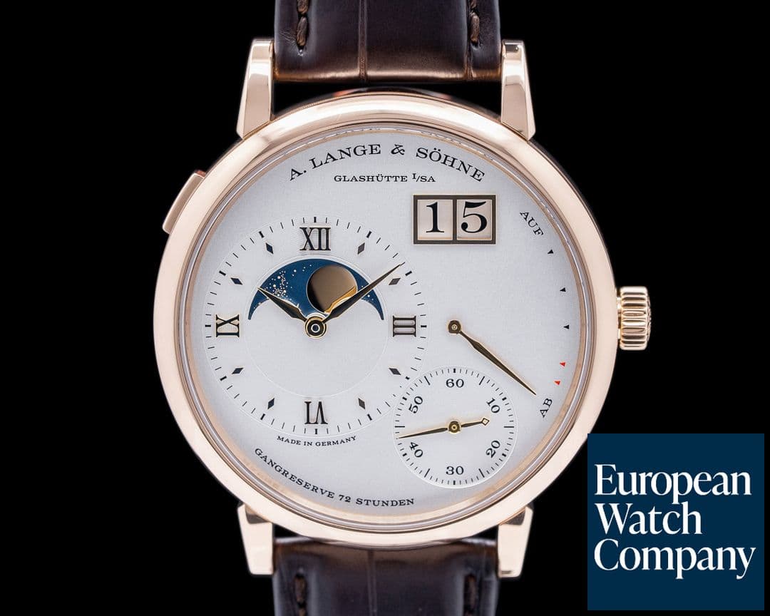 Image of A. Lange and Sohne Grande Lange 1 Moon 139.032 Rose Gold / Deployment Buckle 