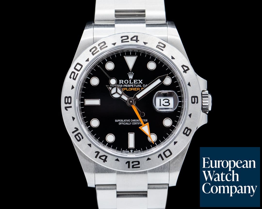 Image of Rolex Explorer II 226570 Black Dial SS 