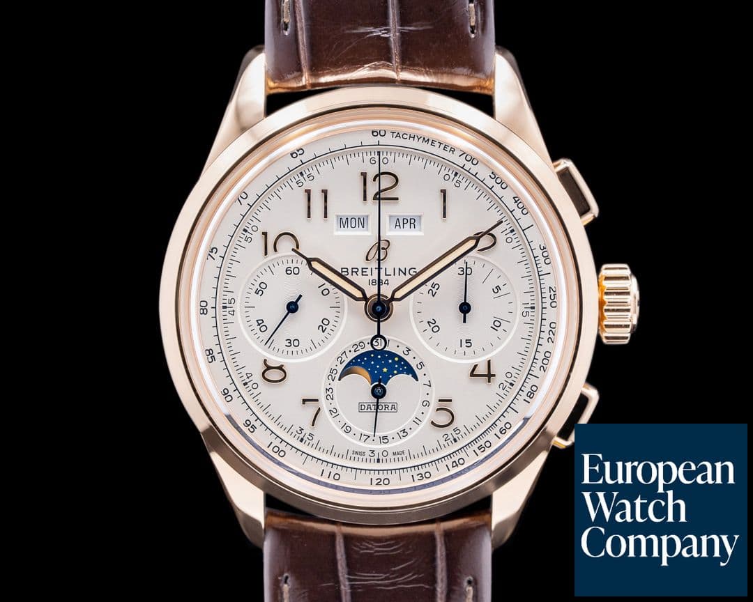 Image of Breitling Premier B25 Datora Rose Gold