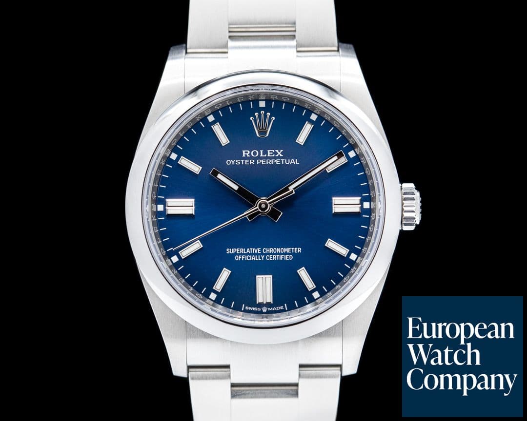 Image of Rolex Oyster Perpetual 126000 36MM SS Blue Dial 2021