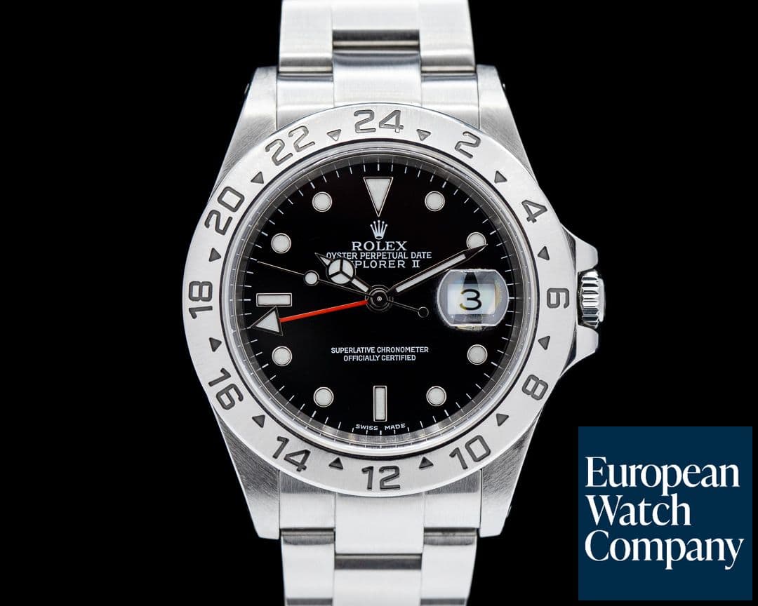 Image of Rolex Explorer II SS Black Dial 16570