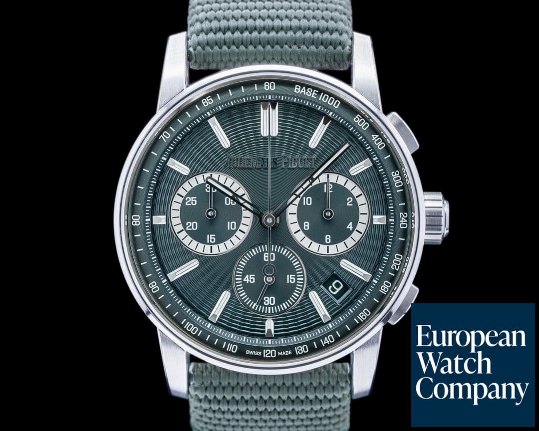 Image of Audemars Piguet Code 11:59 Chronograph SS / Green Dial 