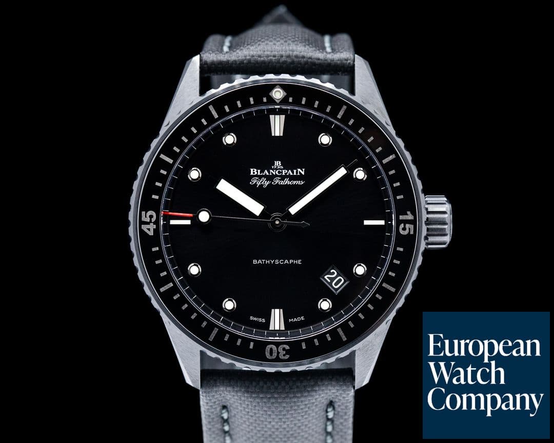 Image of Blancpain Fifty Fathoms Bathyscaphe Ceramic