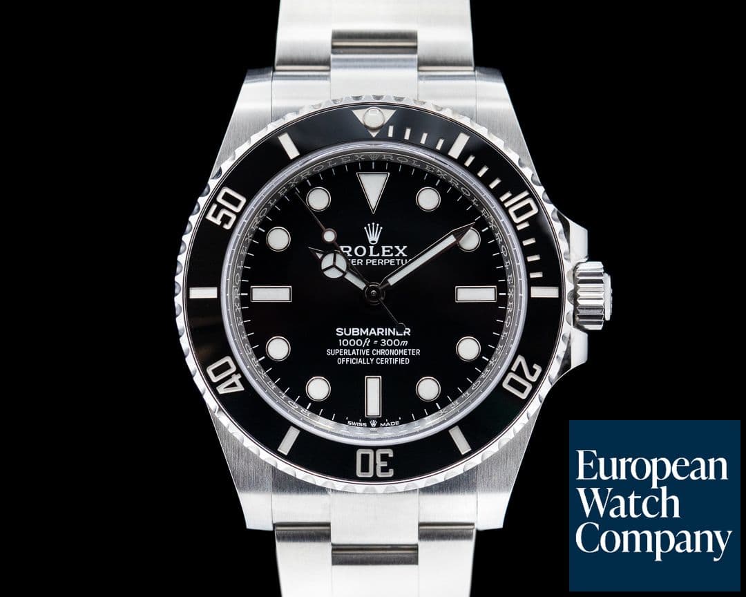 Image of Rolex Submariner 124060 No Date Ceramic Bezel 41MM