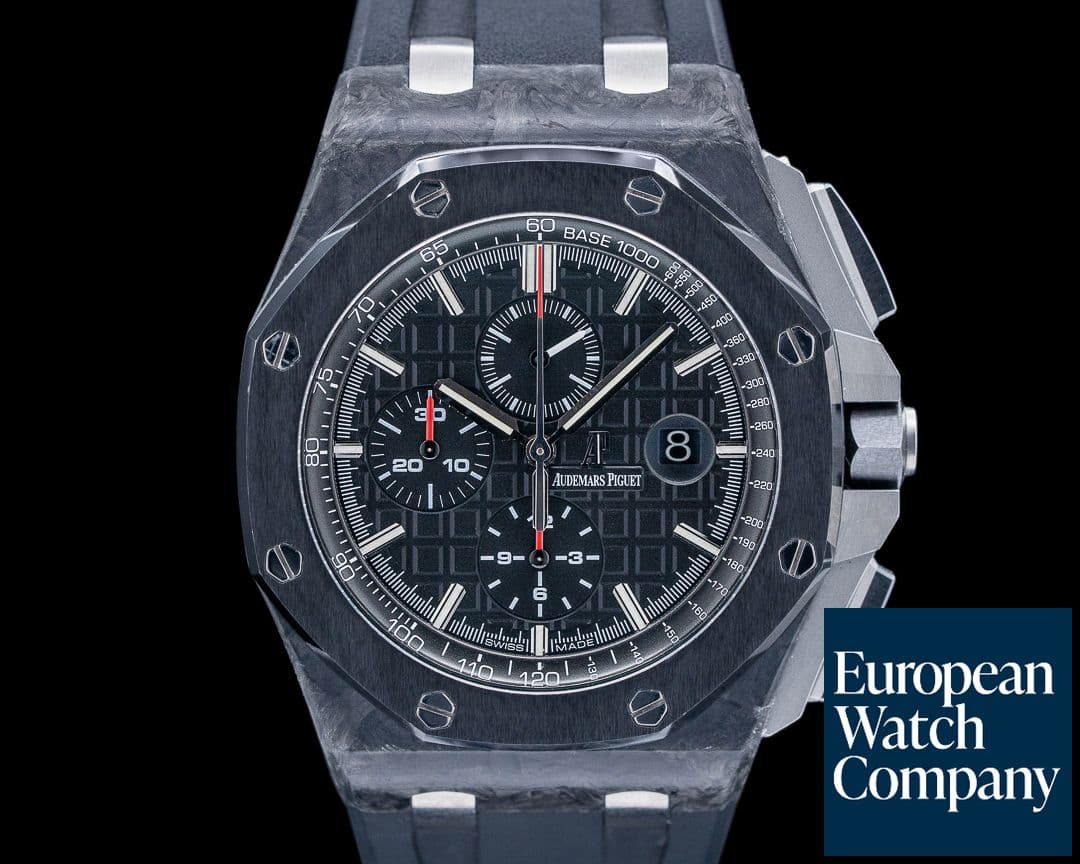 Image of Audemars Piguet 26400AU Royal Oak Offshore Carbon Fiber Ceramic Bezel Titanium / Rubber