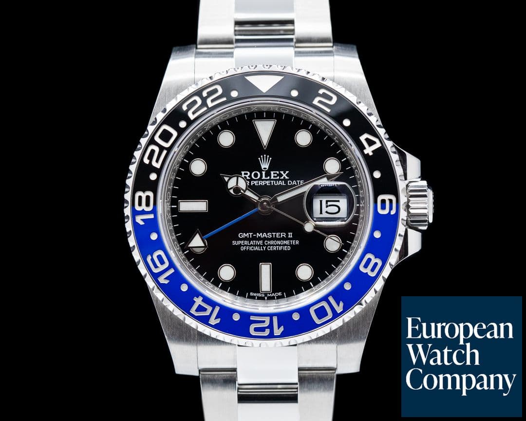 Image of Rolex GMT Master II 116710 Ceramic "Batman" SS