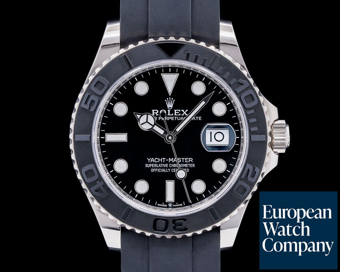 Image of Rolex Yacht Master 226659 18K White Gold / Rubber 42MM 2022