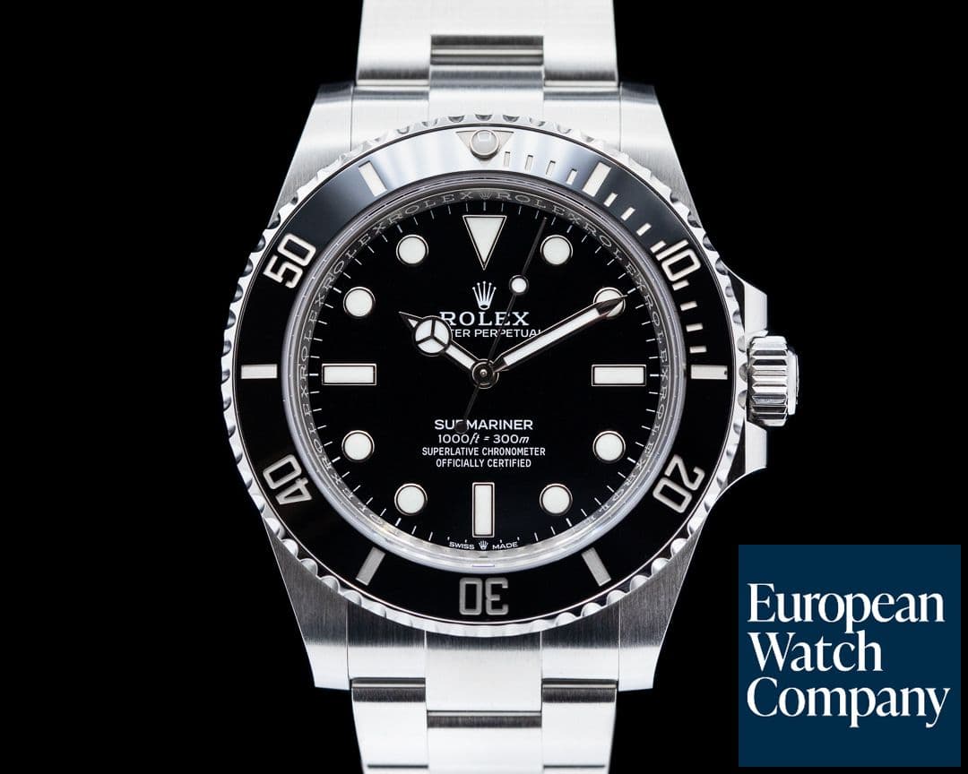 Image of Rolex Submariner 124060 No Date Ceramic Bezel 41MM 2023