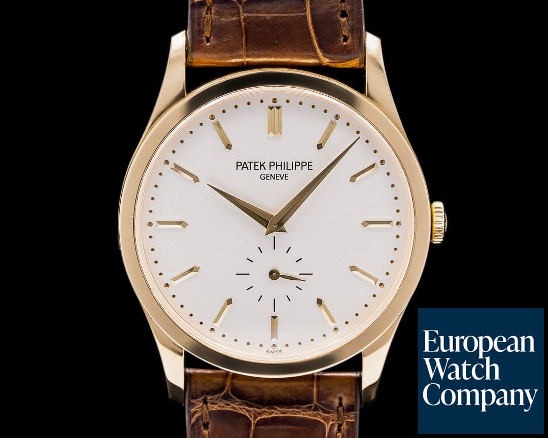 Image of Patek Philippe Calatrava 5196J 18K Yellow Gold Manual Wind