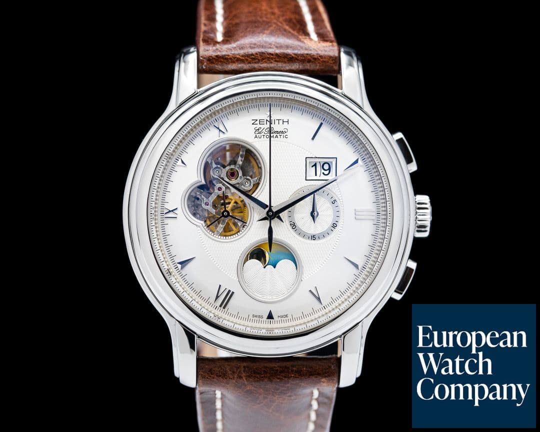 Image of Zenith Chronomaster Open Moonphase Big Date SS