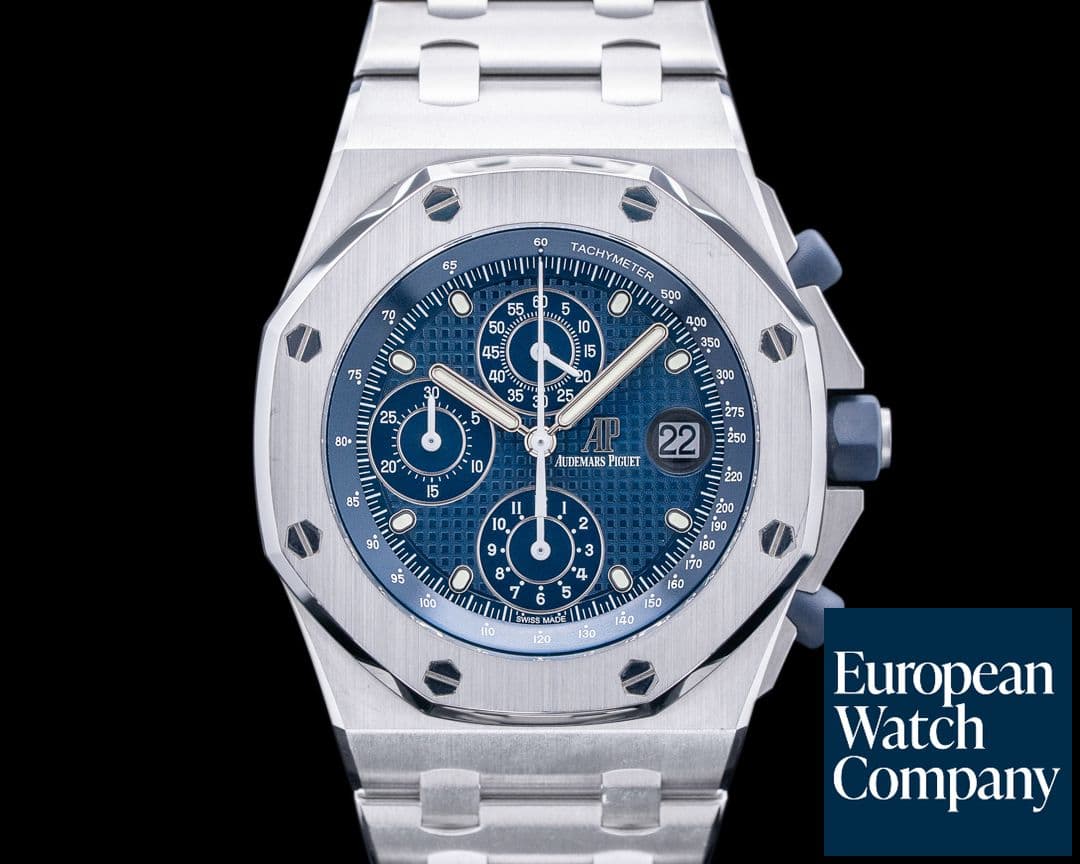 Image of Audemars Piguet Royal Oak Offshore 26237ST Blue Dial 