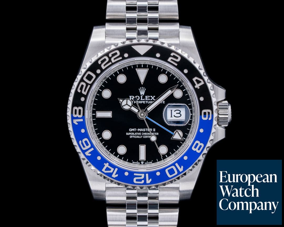 Image of Rolex GMT Master II 126710BLNR Ceramic "Batman" SS / Jubilee 2023 UNWORN