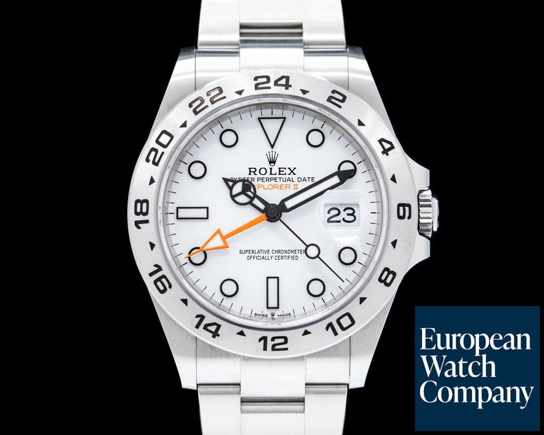 Image of Rolex Explorer II 226570 White Dial SS 2023