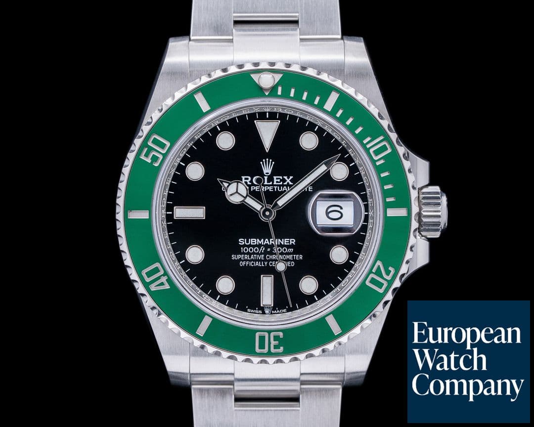 Image of Rolex Submariner Date 126610LV Kermit GREEN Ceramic Bezel 41MM 2022