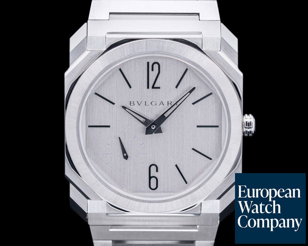Image of Bulgari Octo Finissimo Extra Thin SS Silver Dial 40MM 2023