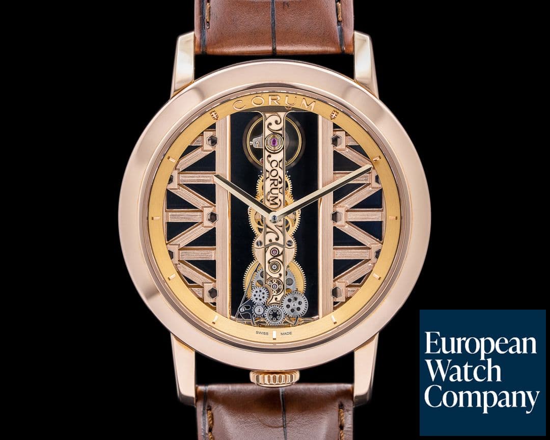 Image of Corum Golden Bridge 18K Rose Gold