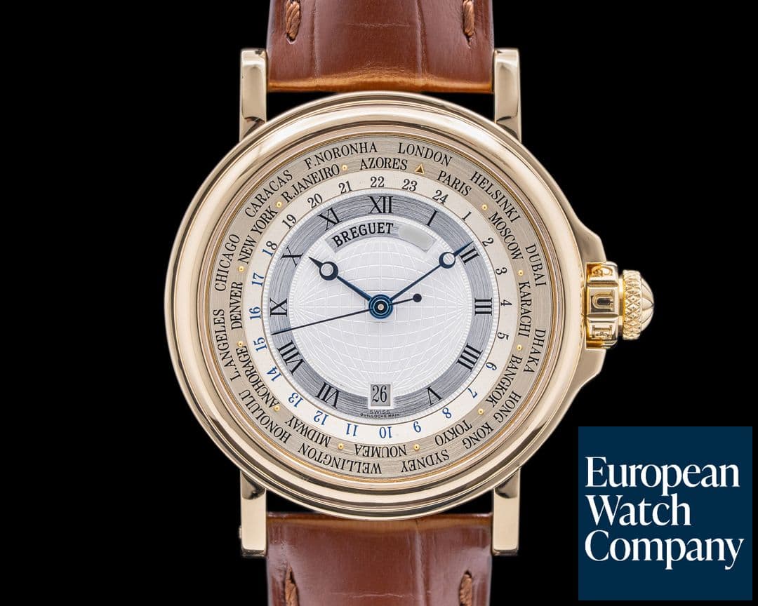 Image of Breguet Marine Hora Mundi 18K Yellow Gold 
