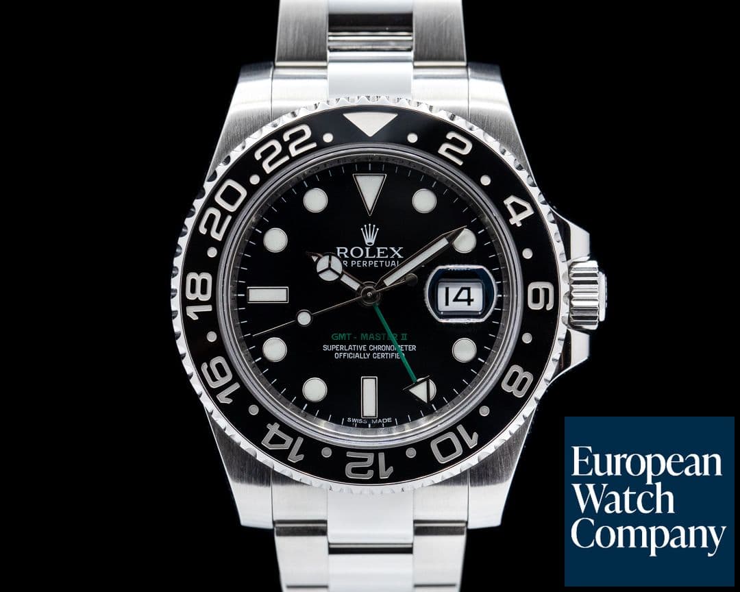 Image of Rolex GMT Master II 116710LN Ceramic SS 