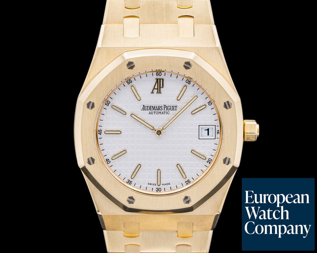 Image of Audemars Piguet Royal Oak Jumbo 15202BA 18k Yellow Gold FULL SET