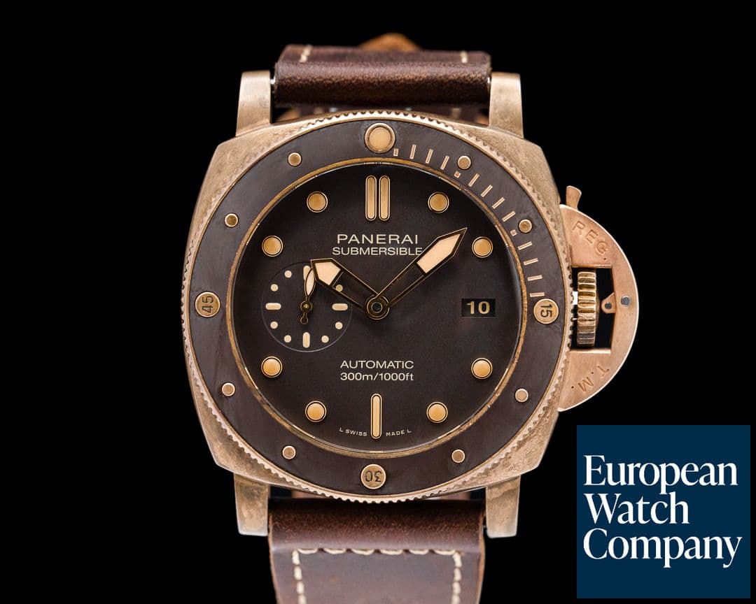 Image of Panerai Luminor Submersible 1950 BRONZE 3 Days Automatic