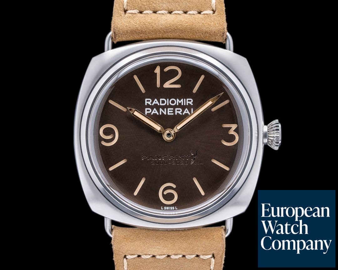 Image of Panerai Radiomir Venti "Paneristi" 45mm Limited Edition UNWORN
