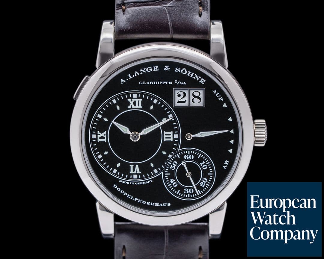 Image of A. Lange and Sohne Lange 1 Luminous 18K White Gold RARE 38.5MM