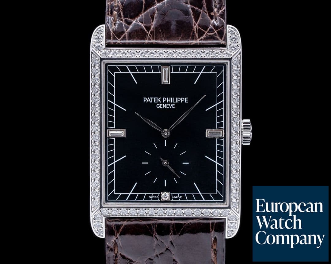Image of Patek Philippe Gondolo 5112G 18K White Gold Diamond Set Case