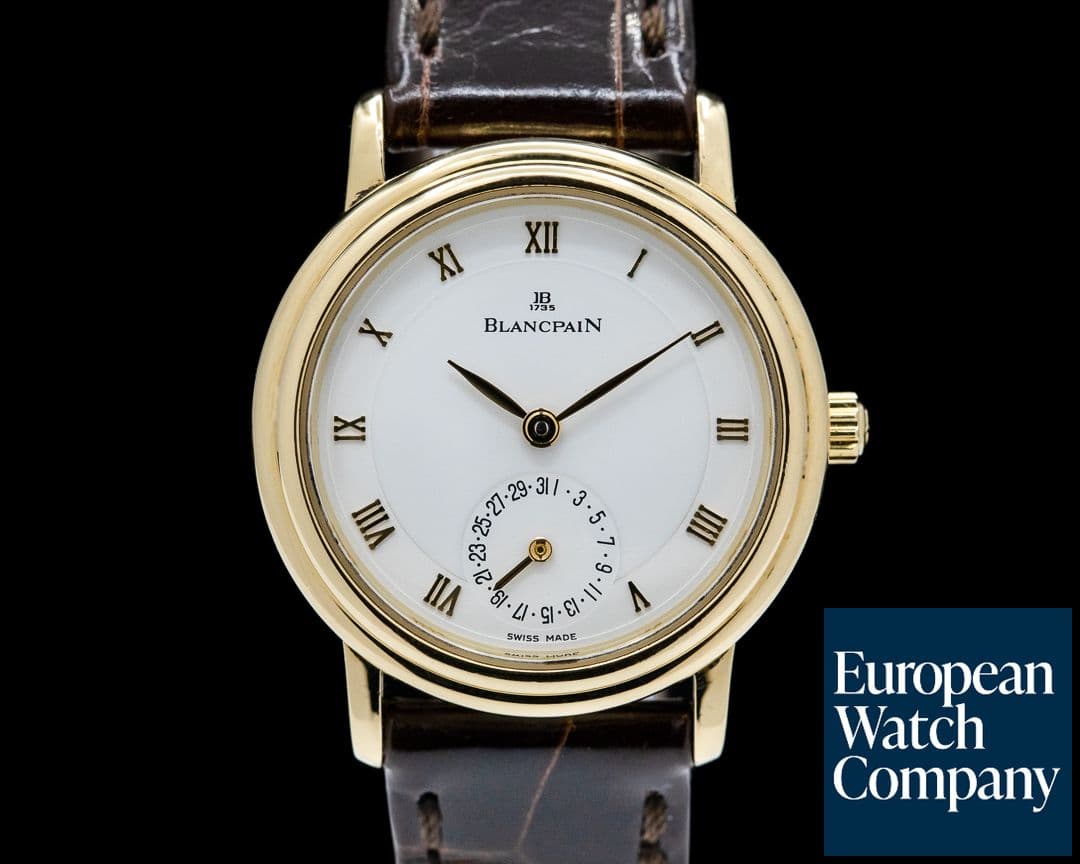 Image of Blancpain Ladies Villeret 18k YG