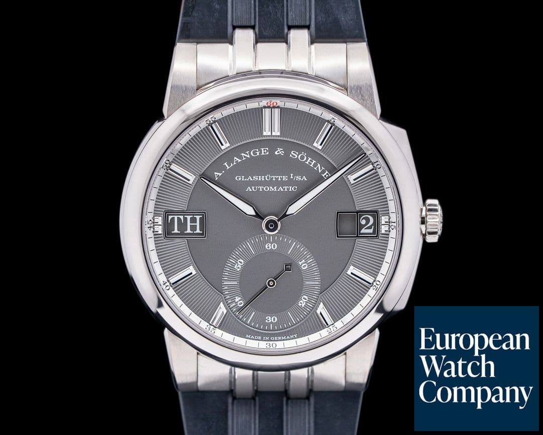 Image of A. Lange and Sohne Odysseus 363.068 18K White Gold Grey Dial / Rubber 