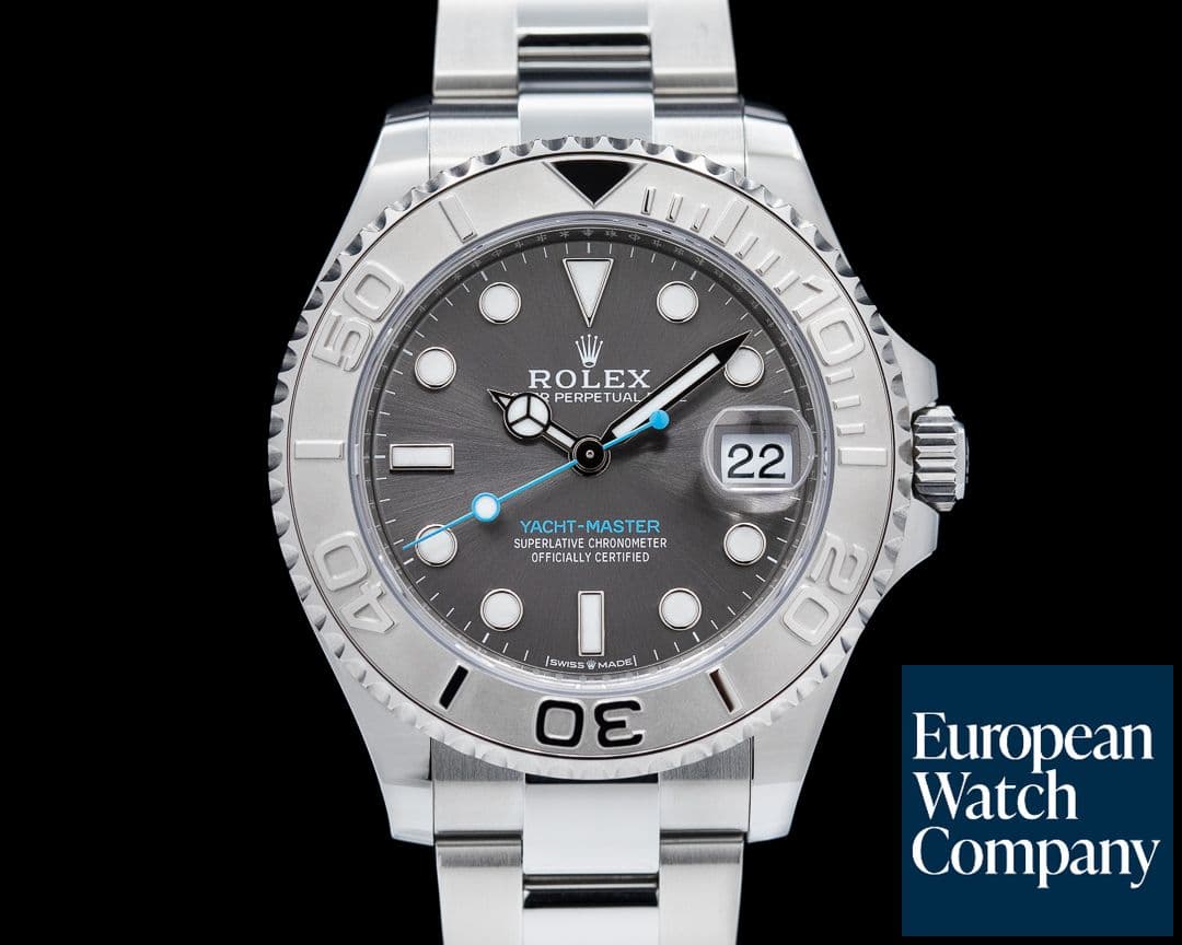Image of Rolex Yacht Master SS Rhodium Dial/Platinum Bezel 2023