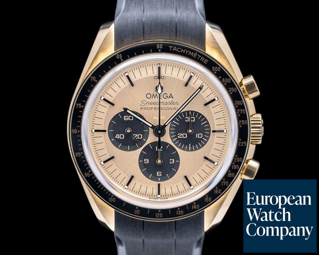 Image of Omega Speedmaster Moonwatch Professional Moonshine Gold