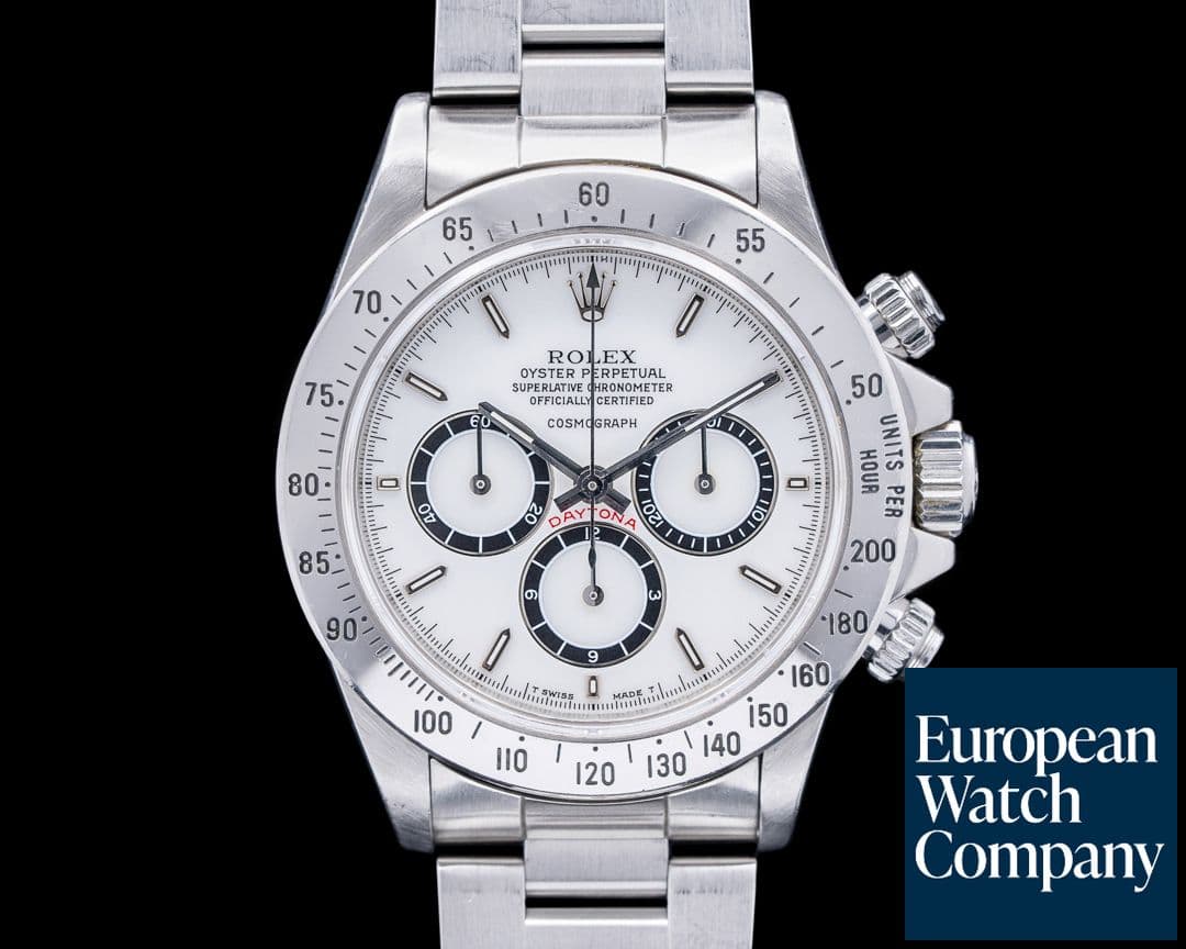 Image of Rolex Daytona 16520 c. 1988 Floating Cosmograph Porcelain Dial RARE 