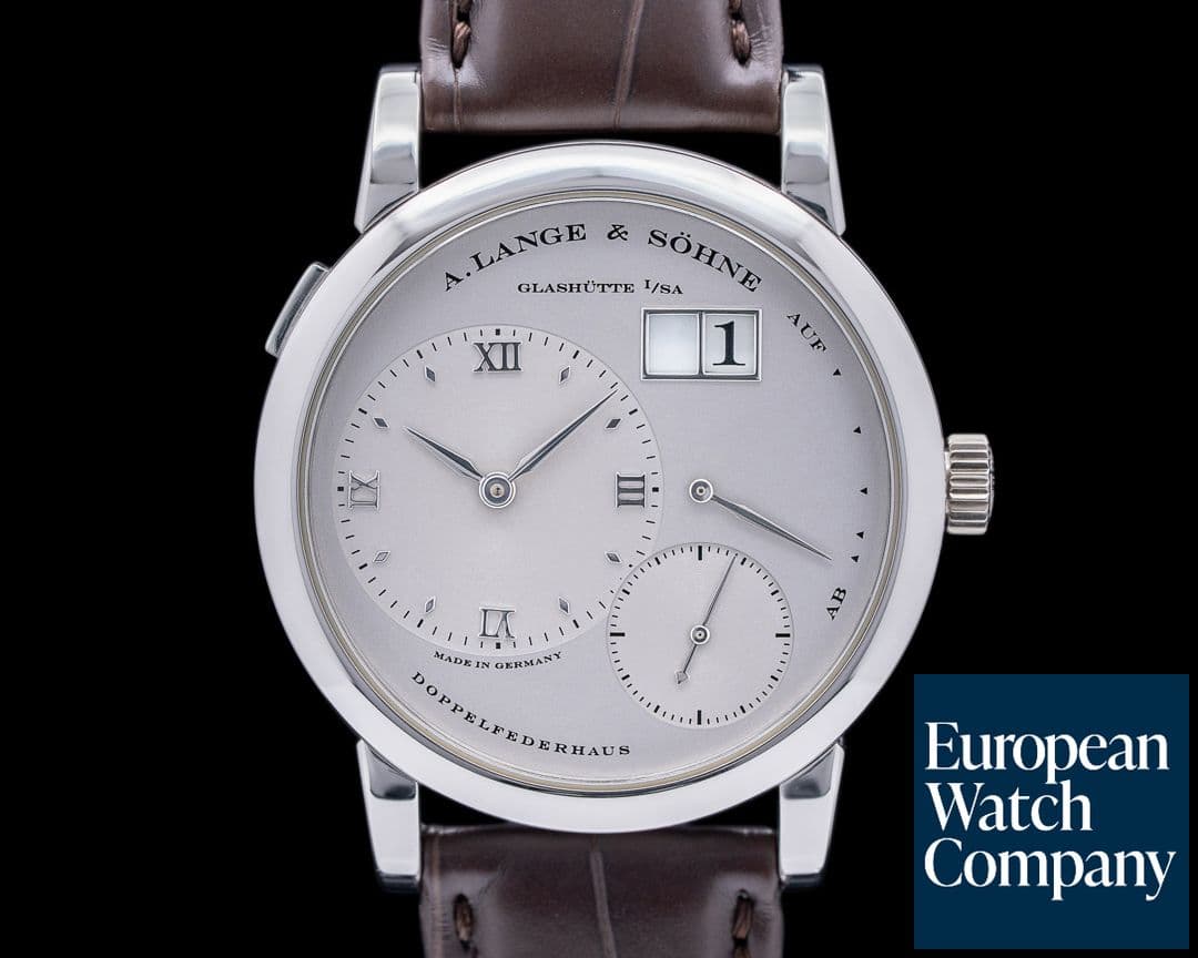 Image of A. Lange and Sohne Lange 1 101.025 Platinum "STEALTH" Silver Dial 1999