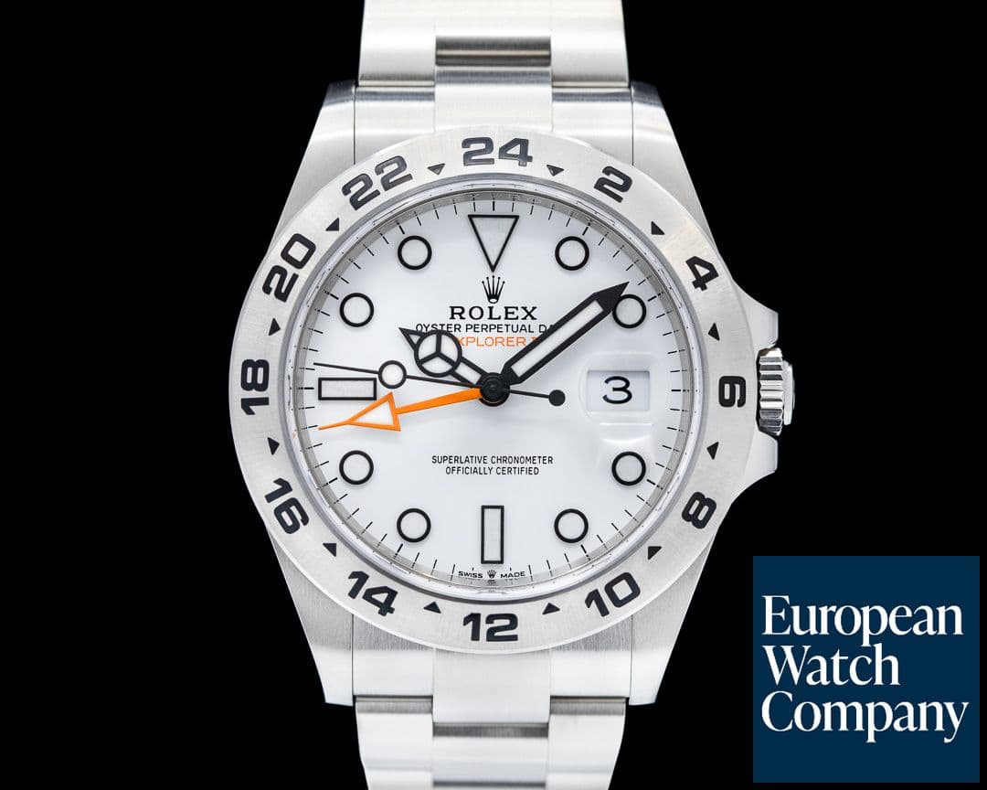 Image of Rolex Explorer II 226570 White Dial SS 2023