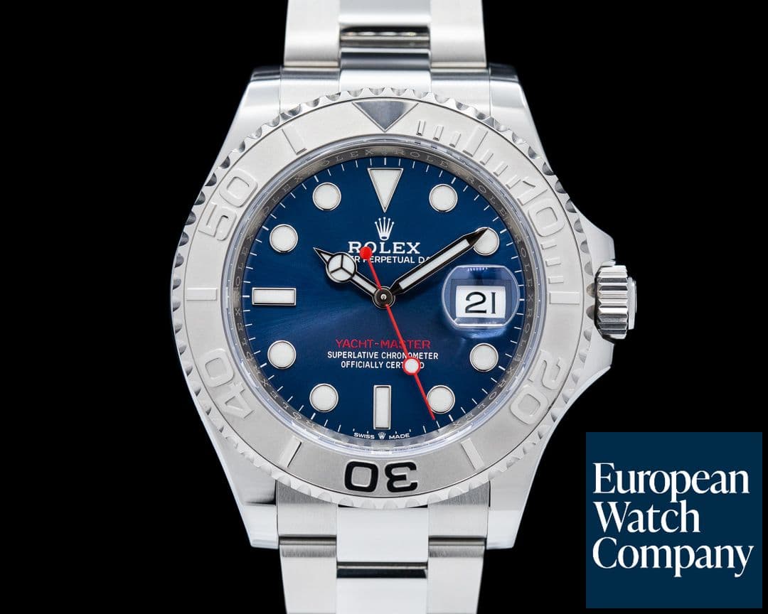 Image of Rolex Yacht Master 126622 SS Blue Dial / Platinum Bezel 2020