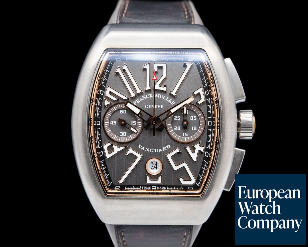 Image of Franck Muller Vanguard Chronograph Titanium / 18k RG