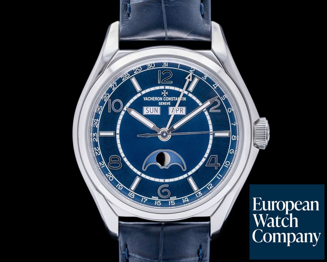 Image of Vacheron Constantin Fiftysix Complete Calendar SS Blue Dial
