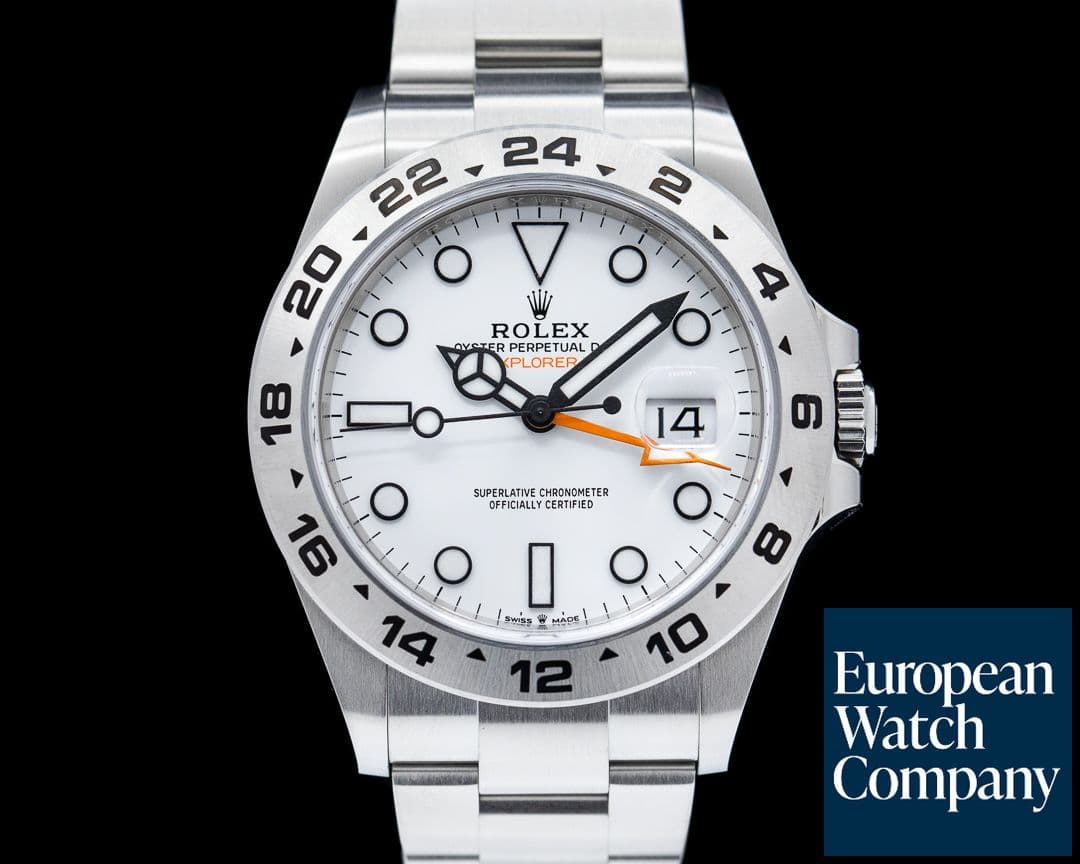 Image of Rolex Explorer II 226570 White Dial SS