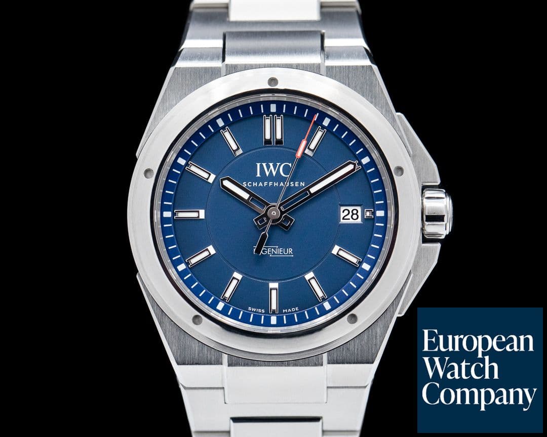 Image of IWC Ingenieur Laureus Blue Dial Limited SS