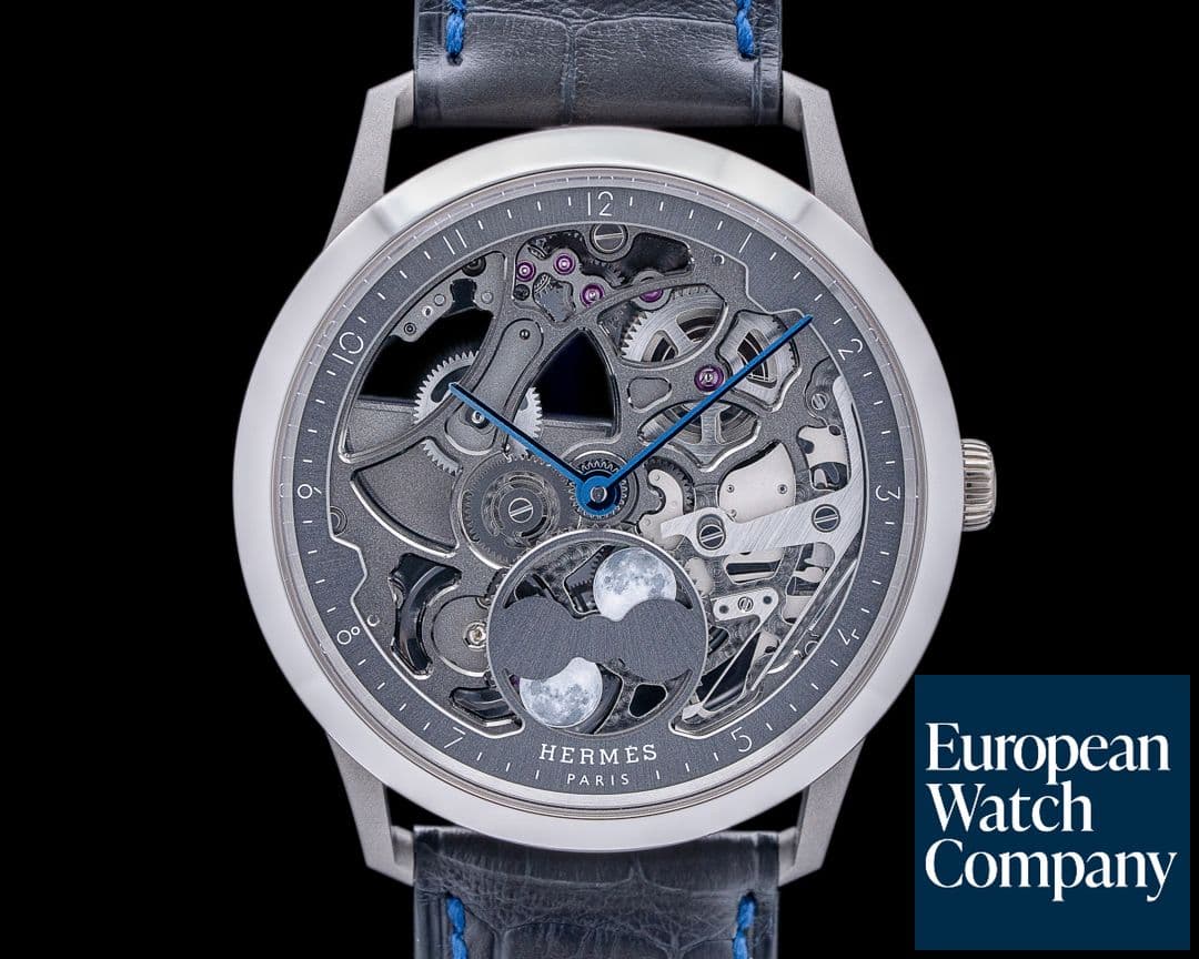 Image of Hermes Slim d'Hermes Squelette Lune