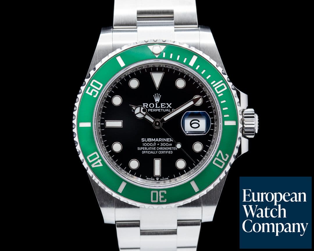 Image of Rolex Submariner Date 126610LV Kermit GREEN Ceramic Bezel 41MM 2023