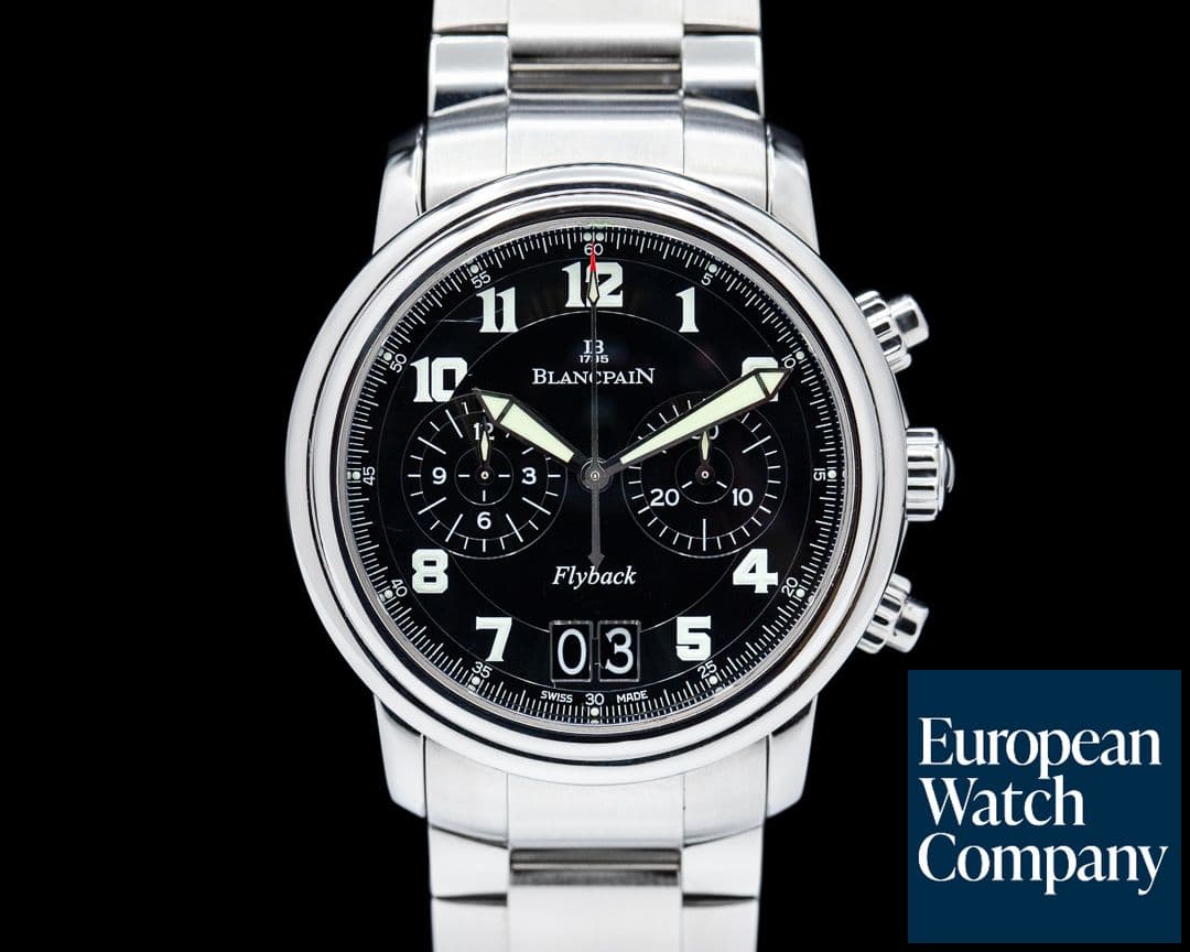 Image of Blancpain Flyback Chronograph Big Date SS / SS 40MM