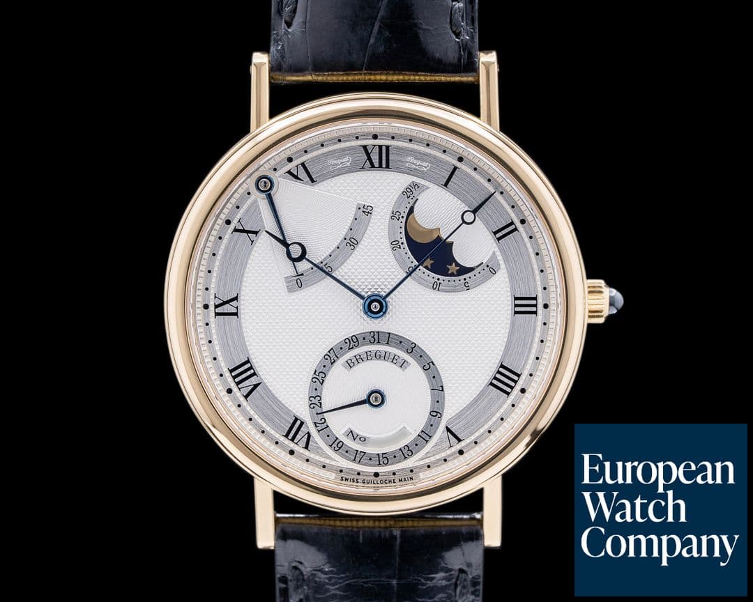 Image of Breguet Classique  3130BA Power Reserve Moon 18K Yellow Gold NICE