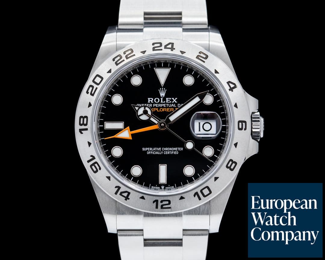 Image of Rolex Explorer II 226570 Black Dial SS 