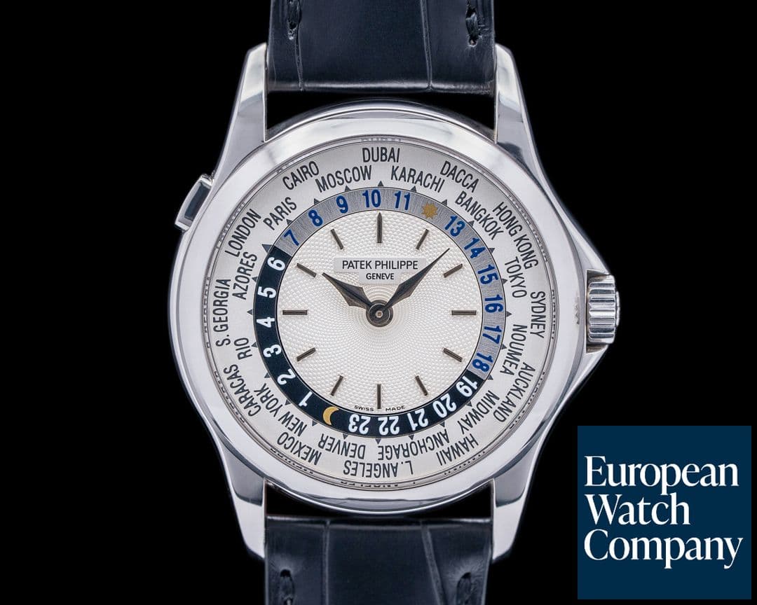 Image of Patek Philippe World Time 18K White Gold 