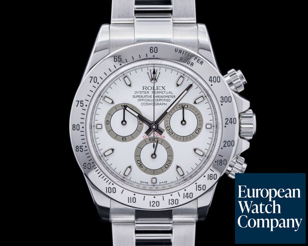 Image of Rolex Daytona 116520 White Dial SS