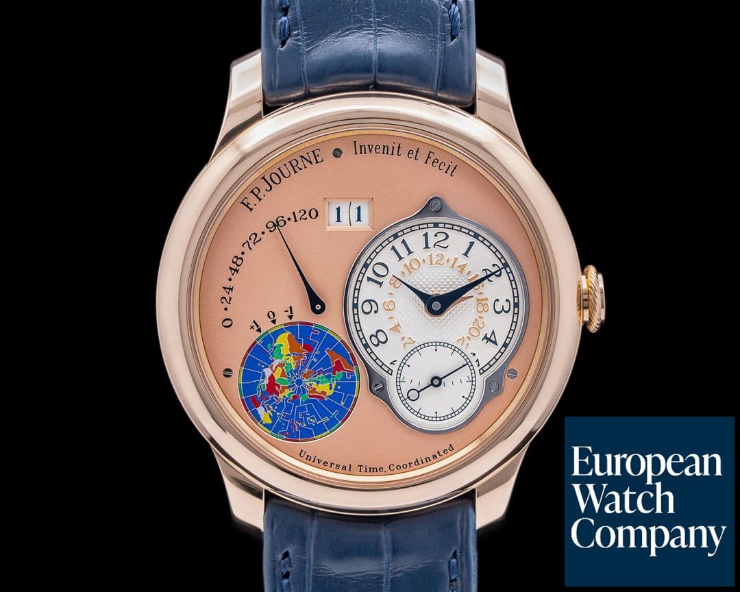 Image of F. P. Journe Octa UTC Rose Gold Salmon Dial 40MM
